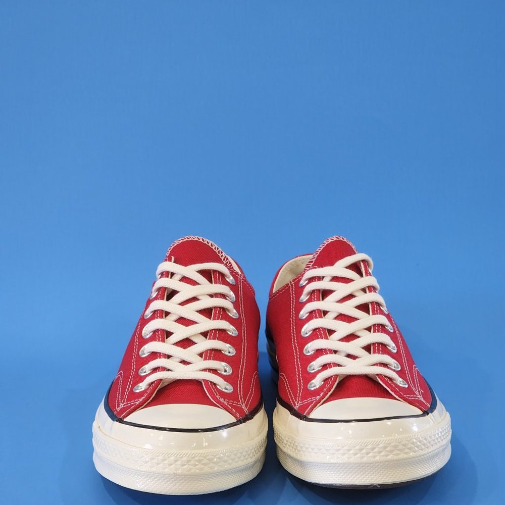 Converse Chuck 70 Low Ox Classic Enamel Red Unisex Sneakers 164949C NWT - Picture 6 of 6